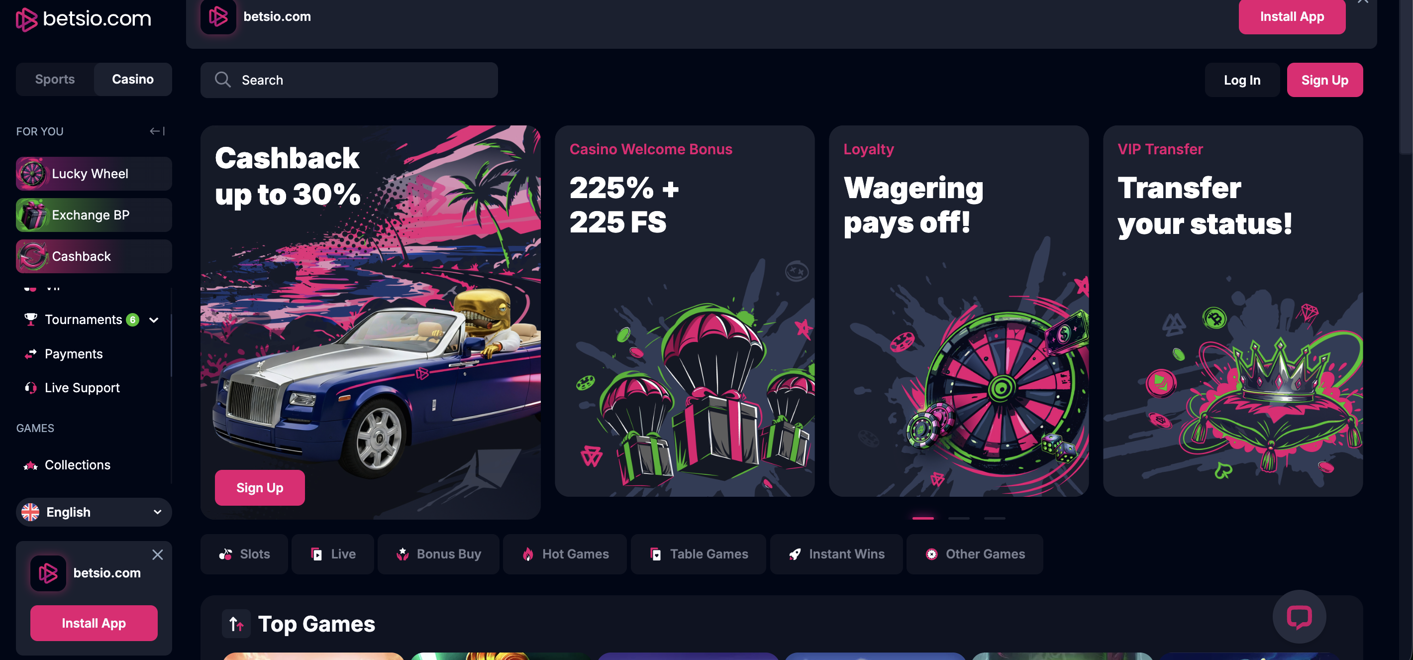 best non gamstop sports beting uk screenshot